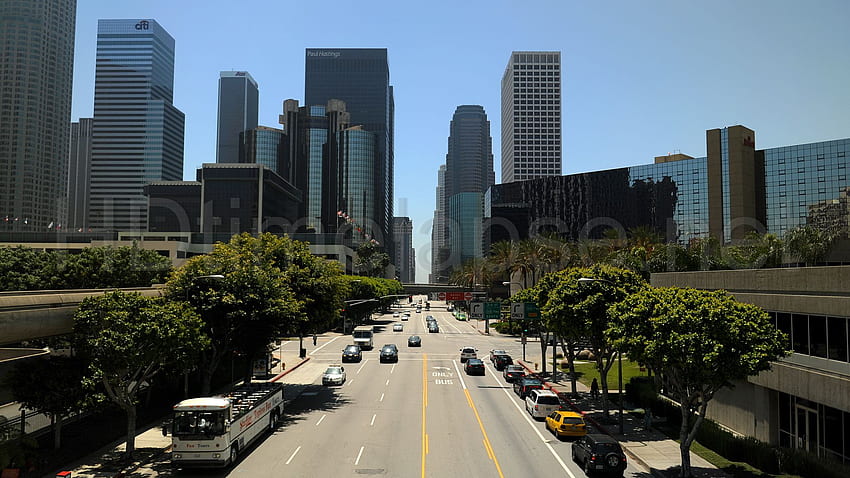 Los Angeles, rue de Los Angeles Fond d'écran HD
