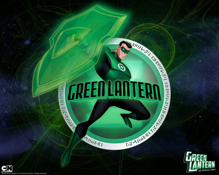 Green Lantern : la série animée. et . Réseau de dessin animé Fond d'écran HD
