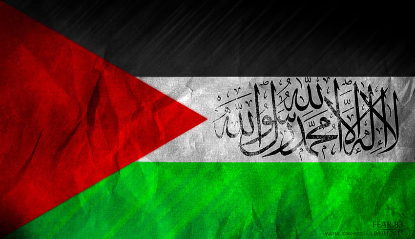 Спасете Палестина 2016, флаг на Палестина HD тапет