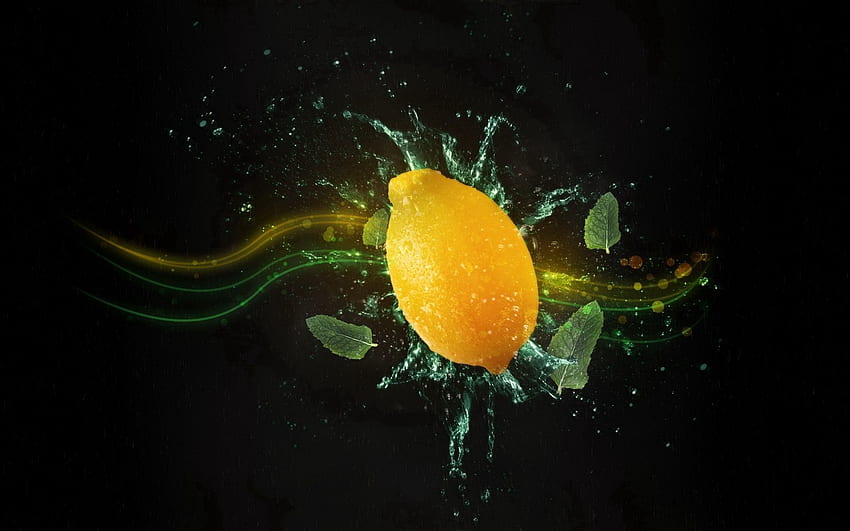 Art, Lemon, Citrus HD wallpaper