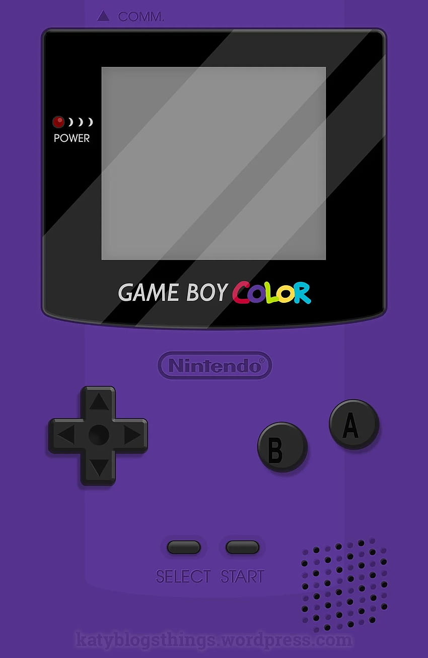 Gameboy Color 2.0 - Лилав. Калъф и капак за iPhone през 2020 г. iPhone, Nintendo Game Boy HD тапет за телефон