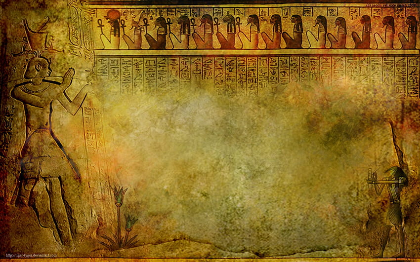 Egiziano per Mura, Antico Egitto Sfondo HD
