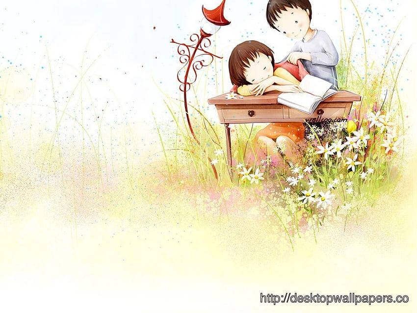 Cute Animated Love, Cute Couple Cartoon HD wallpaper | Pxfuel
