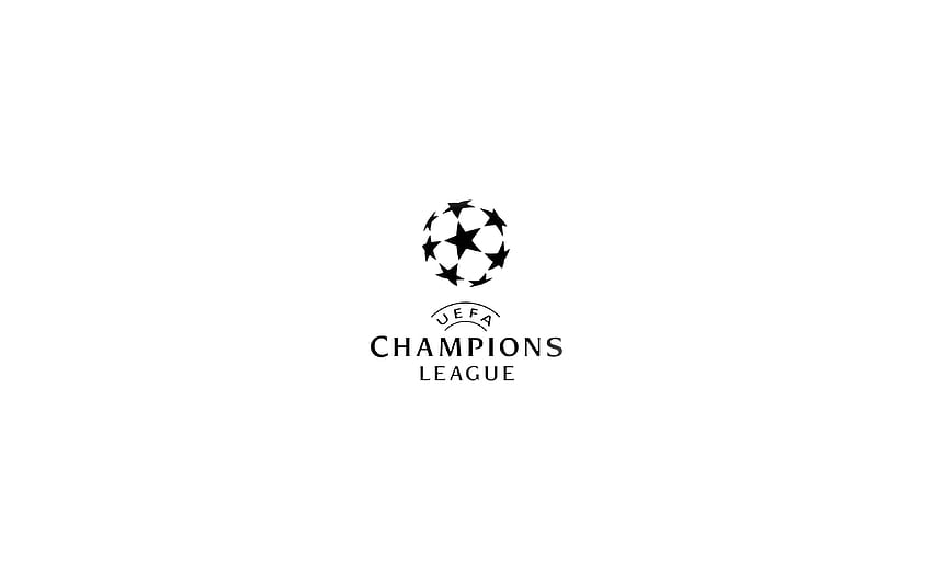 Champions League Europe Logo Soccer Art Illustration White HD wallpaper