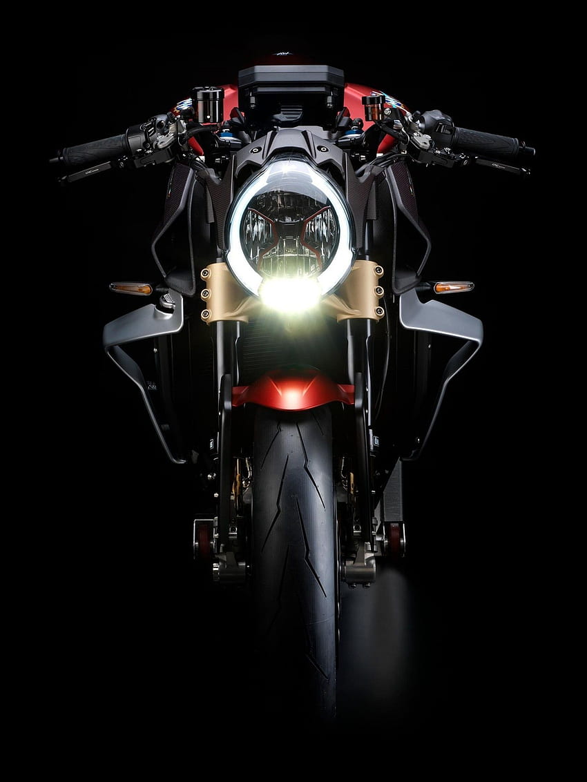 Mv Agusta Brutale 1000 Serie Oro, Front View, Motorcycle for Apple iPad Mini, Apple IPad 3, 4 HD phone wallpaper