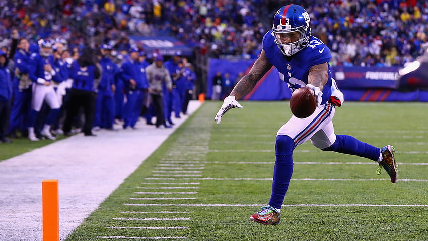 Odell Beckham Jr. pulled off another great one-handed catch to lead to his HD wallpaper
