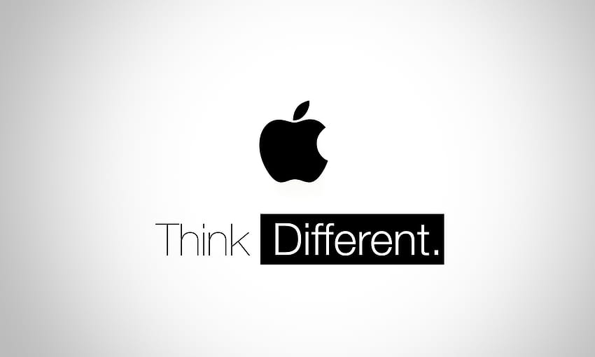 Think Different Apple HD тапет