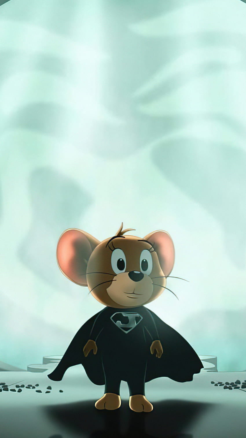 Super Jerry, sky, mouse, art, tom, cartoon, tom and jerry, and, tomn jerry, latest HD phone wallpaper
