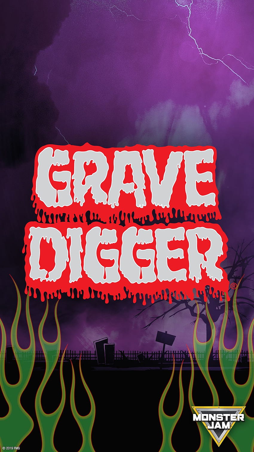 Download Monster Truck Grave Digger And Higher Education Wallpaper   Wallpaperscom
