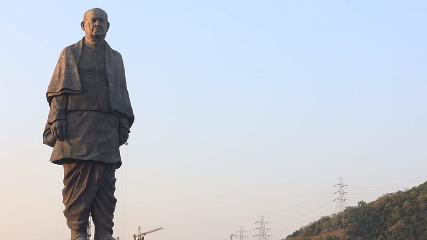 La política electoral del BJP's Statue Nacionalismo – Sur, Estatua de la Unidad fondo de pantalla