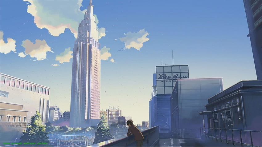 Anime Background City, Chill Anime City Aesthetic HD wallpaper