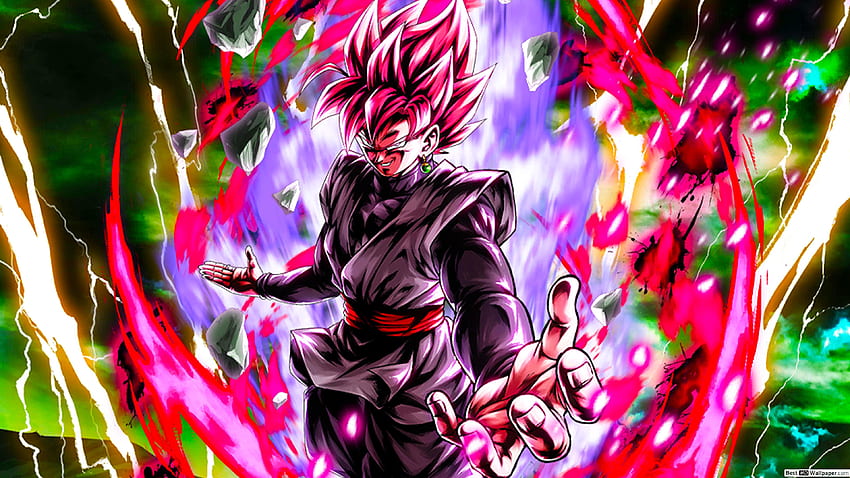 Super Saiyan Rose / Goku Black aus Dragon Ball Super [Dragon Ball Legends Arts] für HD-Hintergrundbild