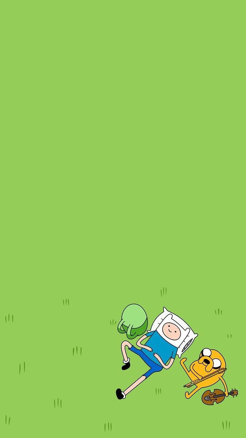 Adventure time, Art, Cartoon, Green HD phone wallpaper