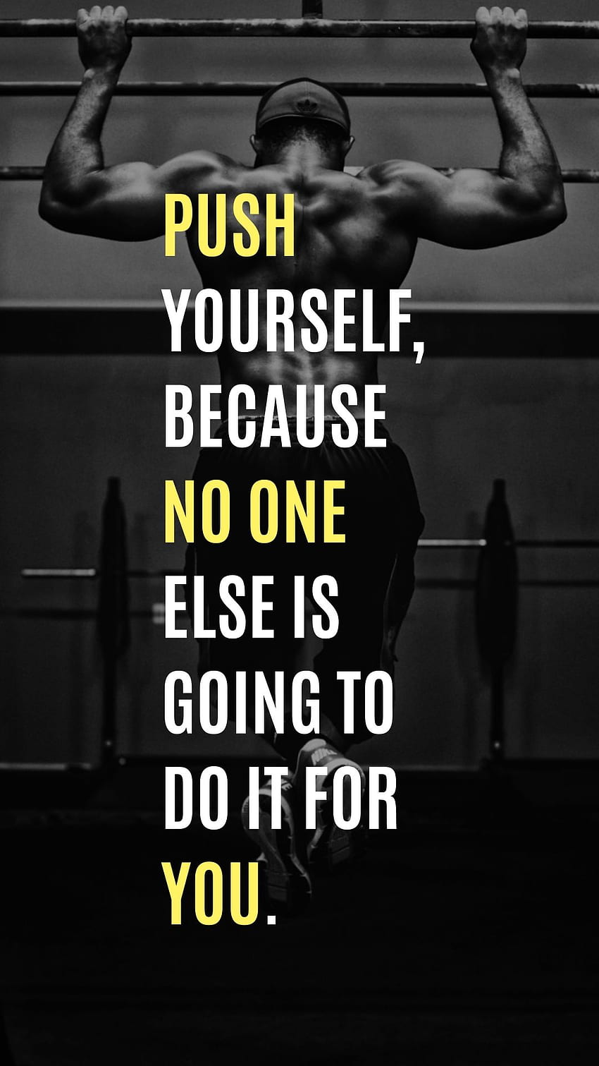 Workout Motivational Quote Phone Template, Girls Gym Motivation HD phone wallpaper