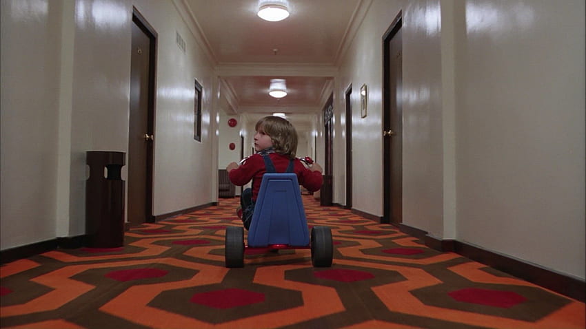 Permadani merah dan hitam, The Shining, film, Stanley Kubrick Wallpaper HD