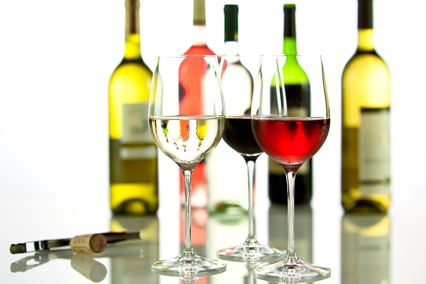 Ucuz Meşe Yaprağı Şaraplarının, Kırmızı ve Beyaz Şarapların Artıları ve Eksileri HD duvar kağıdı