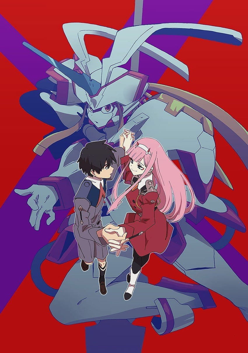 Zero Two Phone - Zero Two And Hiro - , Zero Two and Hiro Phone HD phone wallpaper