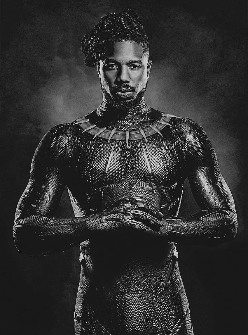 Michael B. Jordan in Marvel's “Black Panther” (Erik Killmonger). Black panther marvel, Black panther art, Panther HD phone wallpaper