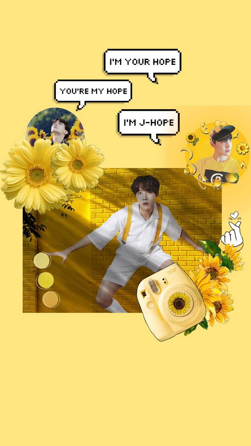 J hope, Jhope Yellow HD phone wallpaper