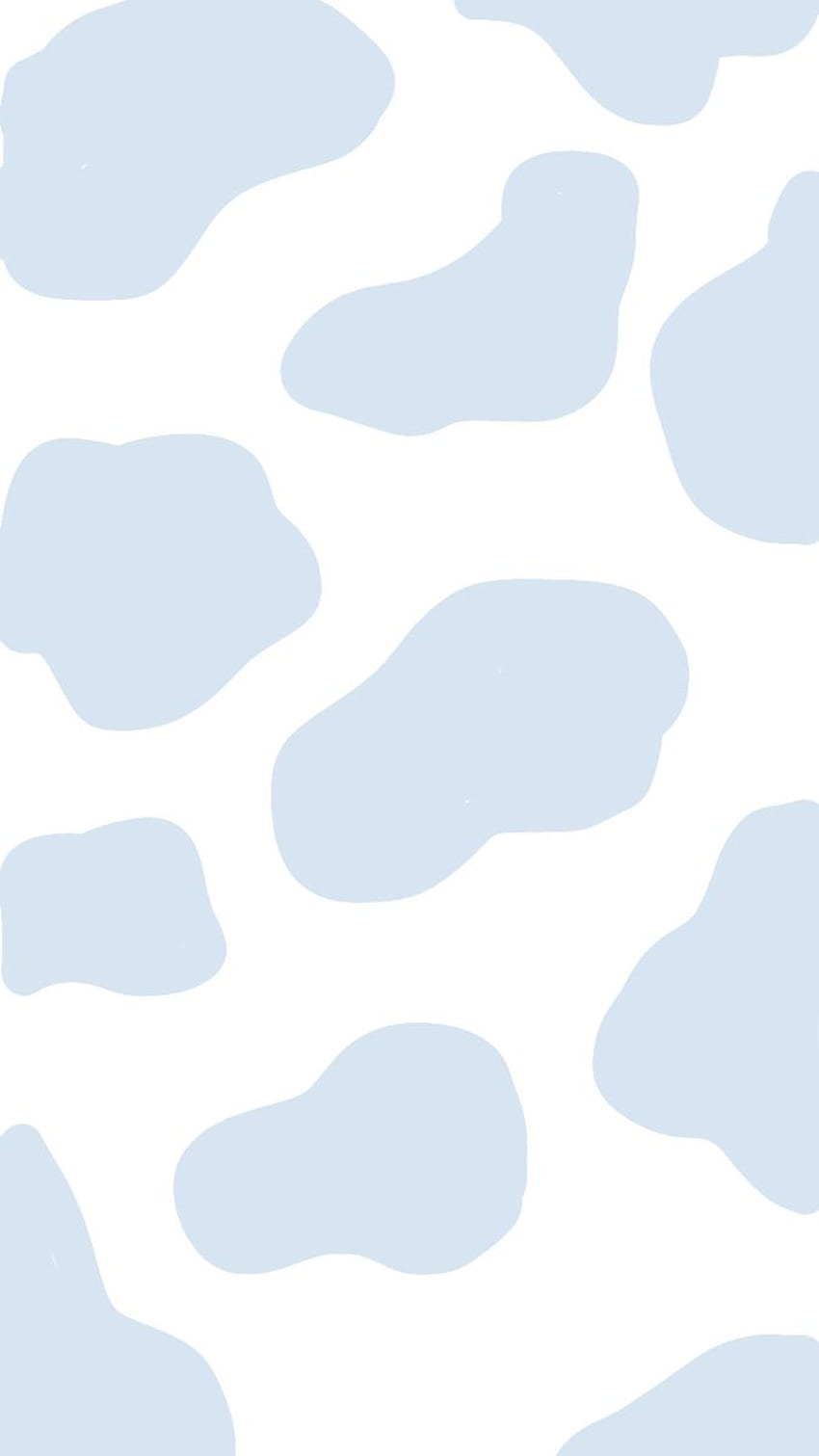 Blue cow. Cow print , Simple iphone , Phone patterns HD phone