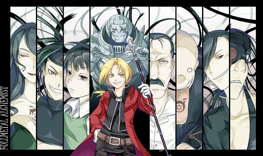 7 Deadly Sins Full Metal Alchemist, Homunculus Manga HD wallpaper