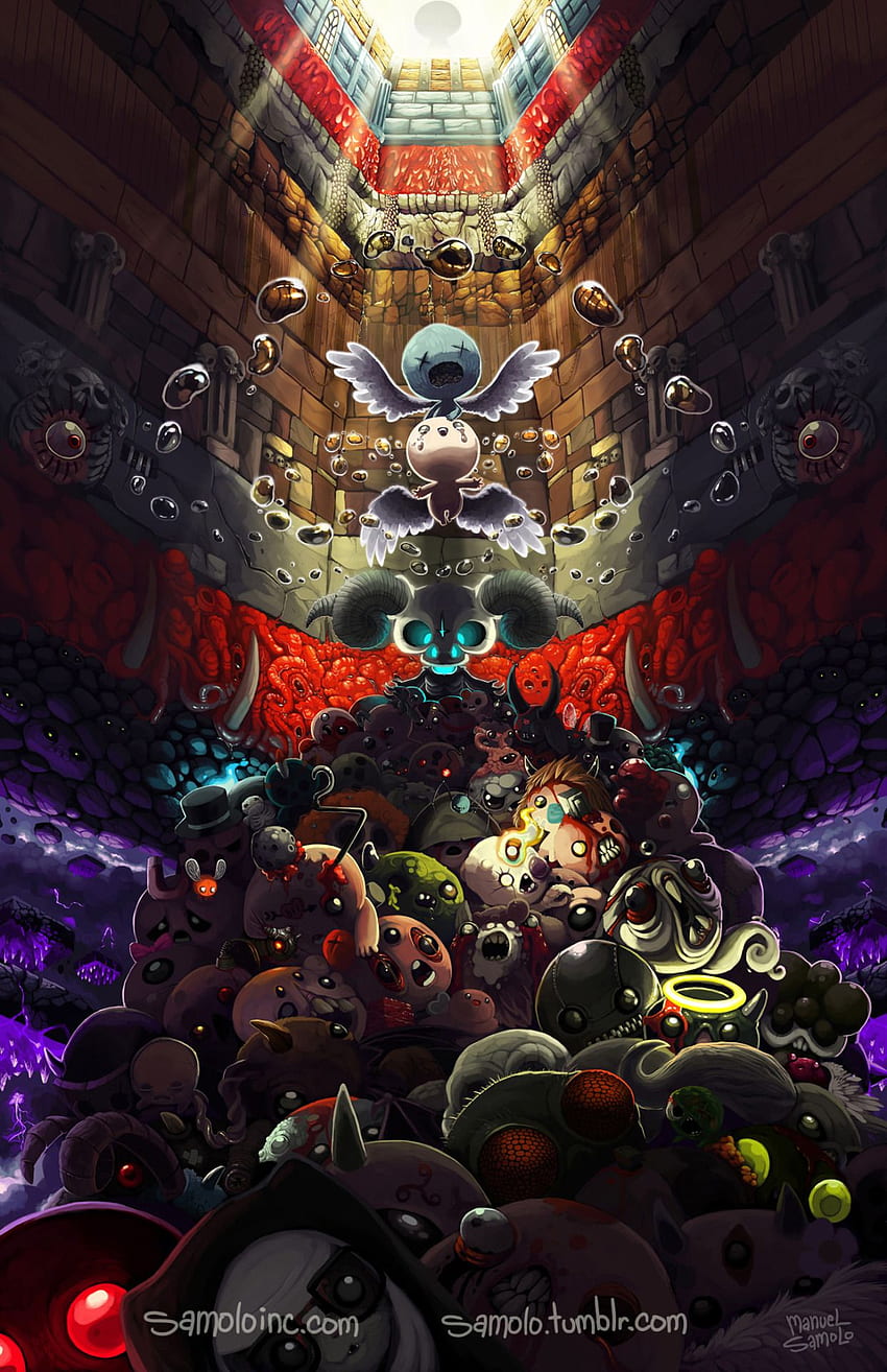 Binding Of Isaac을 게시합니다. I've been looking for a, The Binding Of Isaac HD 전화 배경 화면