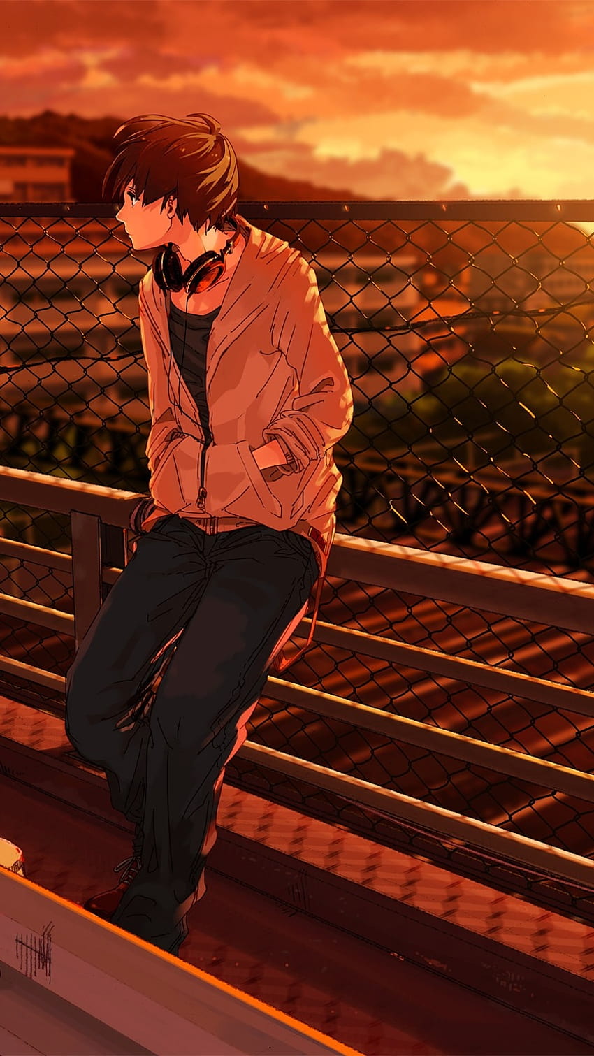Single, Alone, Anime, boy HD phone wallpaper | Pxfuel