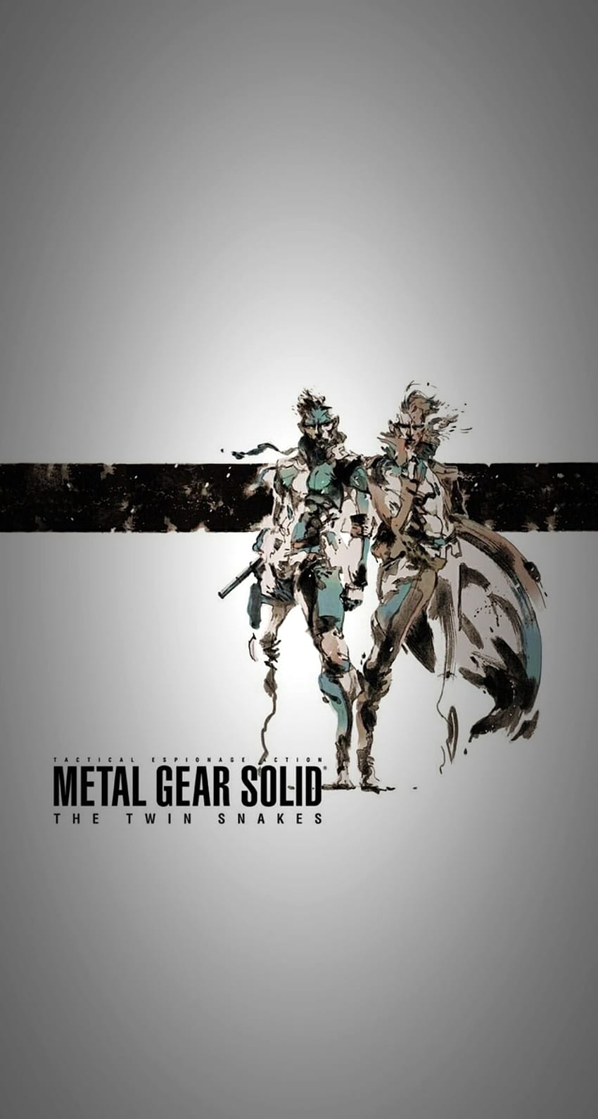 Metal Gear Solid iPhone 5 Parallax - Metal Gear Twin Snakes Art - - HD тапет за телефон