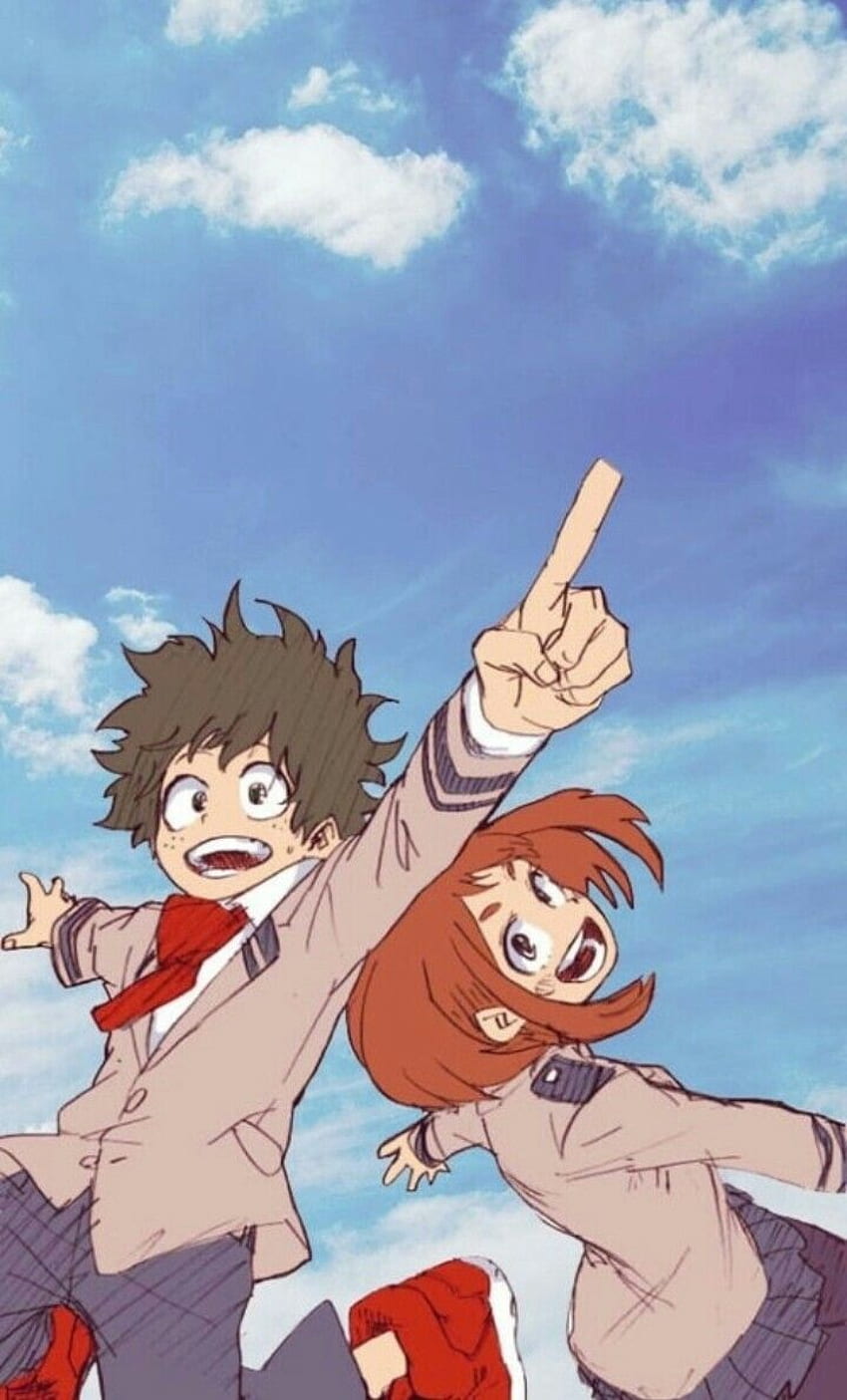 Deku X Uraraka HD phone wallpaper | Pxfuel