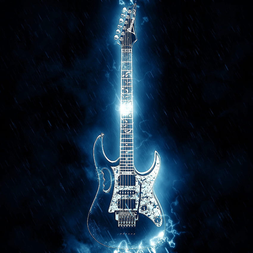 Gitara elektryczna -, tło gitary elektrycznej na nietoperzu, gitara basowa Tapeta na telefon HD