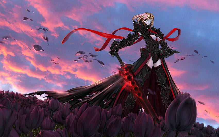 Anime - Fate/Stay Night Saber Alter HD wallpaper