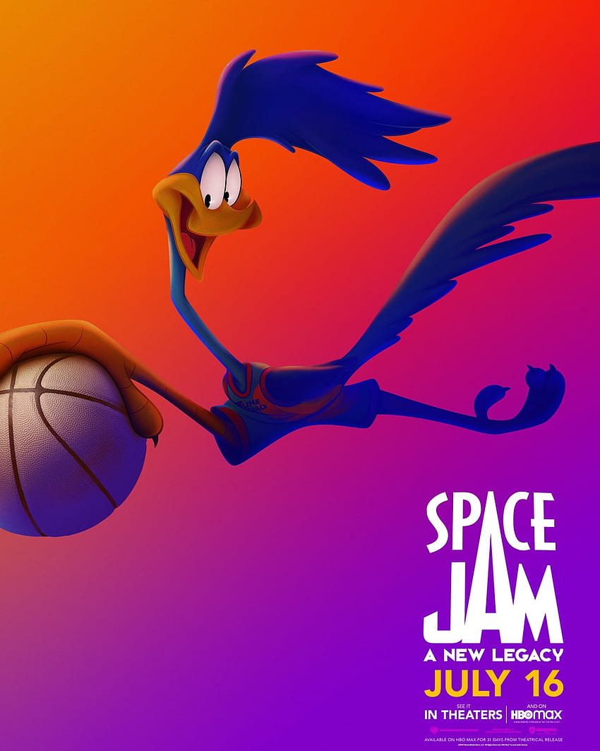 IGN - Eight new posters for Space Jam: A New Legacy were just released, featuring LeBron James, Lola Bunny, Daffy Duck, and more from the Tune Squad! HD phone wallpaper
