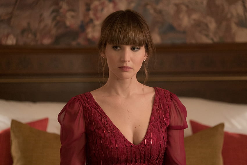 Jennifer lawrence, gorrión rojo, película de 2018 fondo de pantalla