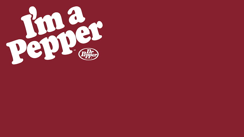 Виртуален фон, лого на Dr Pepper HD тапет