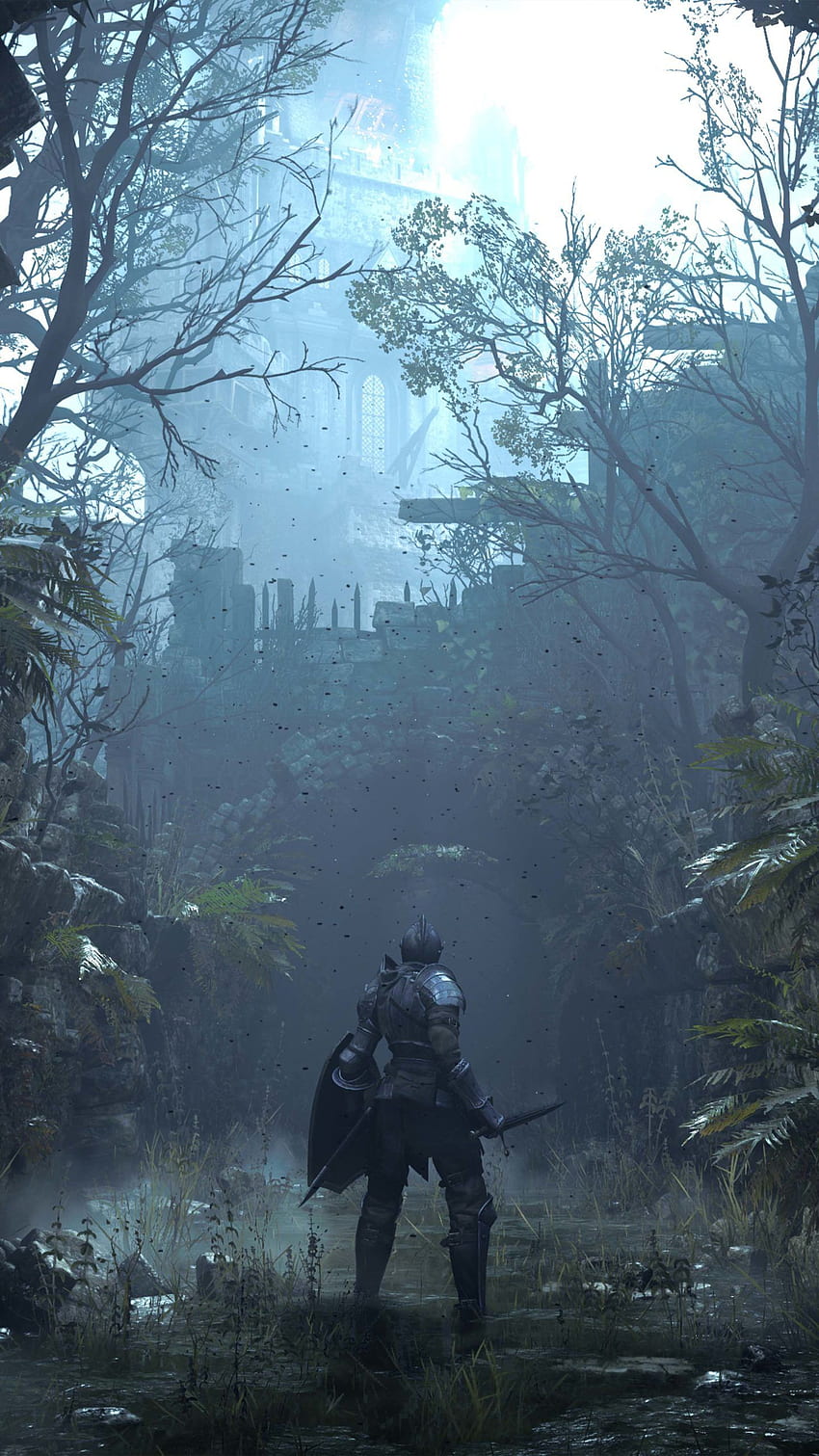 Demon's Souls 2020 Game Ultra, Art Dark Souls HD 전화 배경 화면
