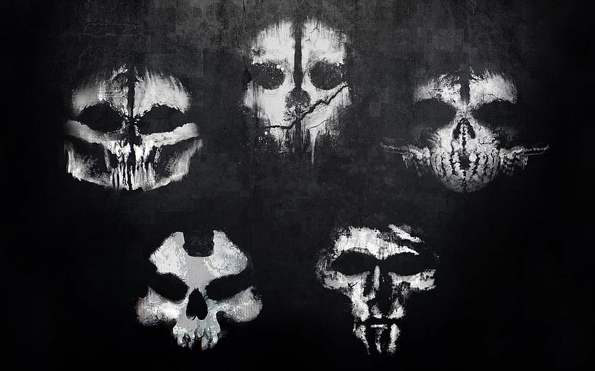 Call Of Duty Ghost Mask HD wallpaper