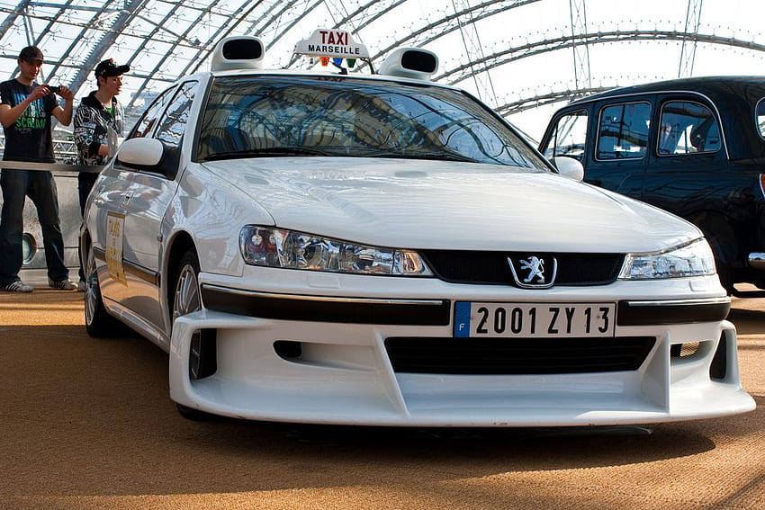 Peugeot 406 - Taxi. Voiture, Veicolo .jp Sfondo HD