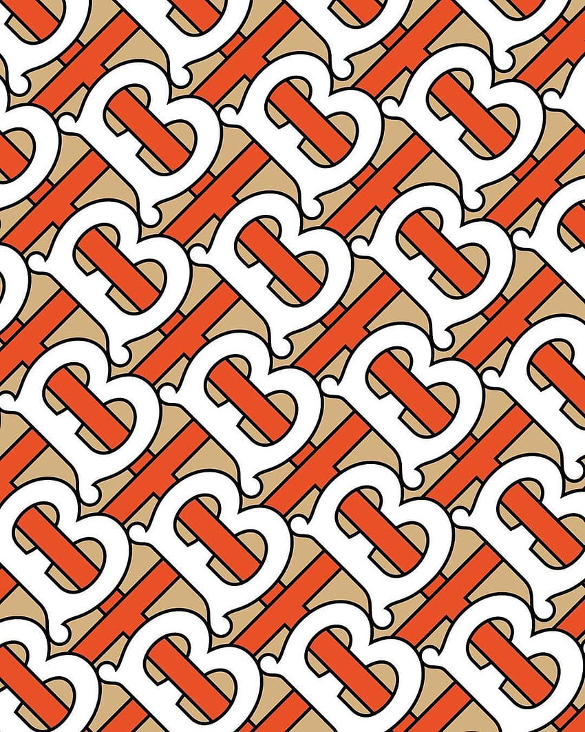 リカルド・ティッシが歴史的なバーバリーのロゴを復活させます。 Peter saville, Logo pattern, Monogram fashion HD電話の壁紙
