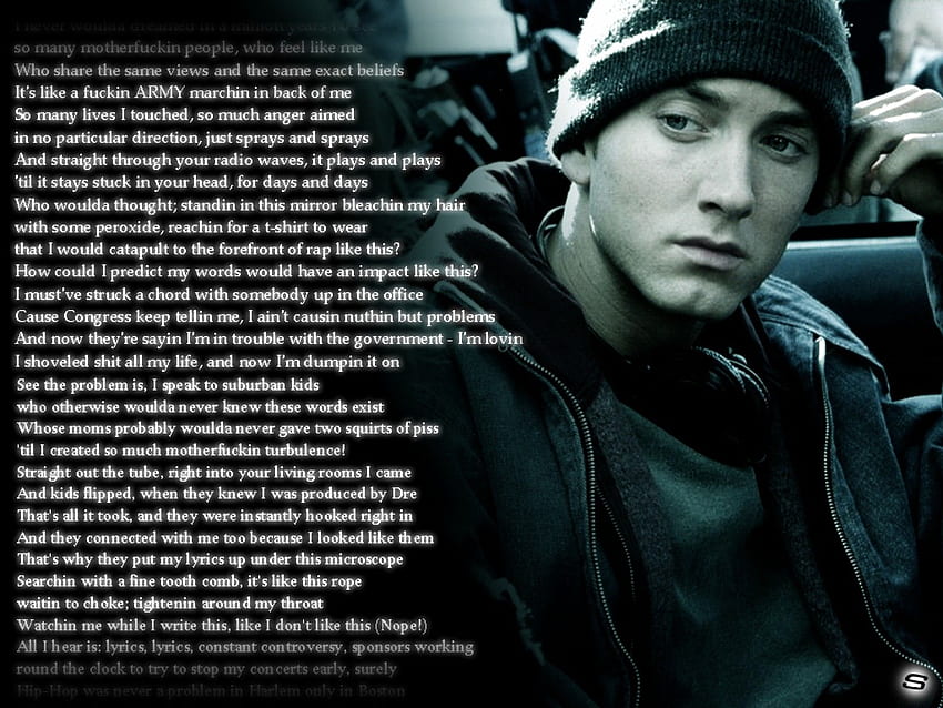 eminem quotes from not afraid