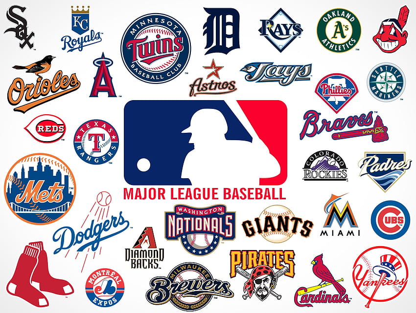 Logotipo de 82 Mlb, equipos de béisbol fondo de pantalla