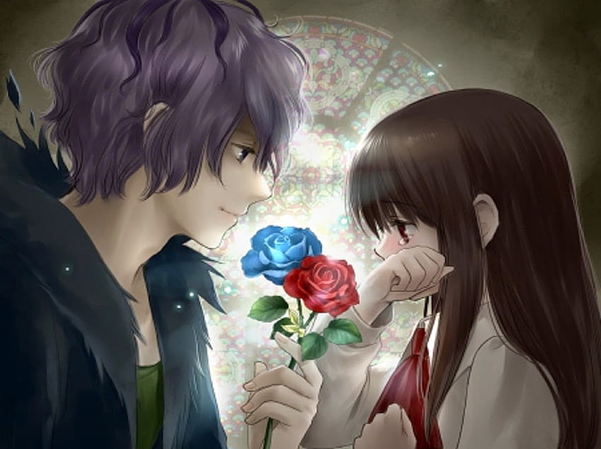 Cute romantic anime HD wallpapers | Pxfuel