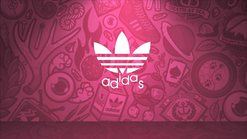Adidas Original, Adidas Pink HD wallpaper