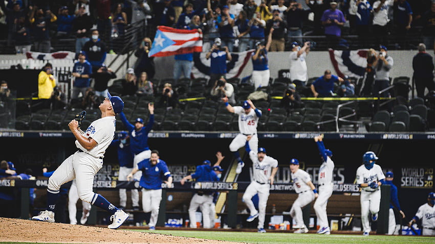 : Dodgers 6. Oyunda World Series'i kazandı, Dodgers Players HD duvar kağıdı