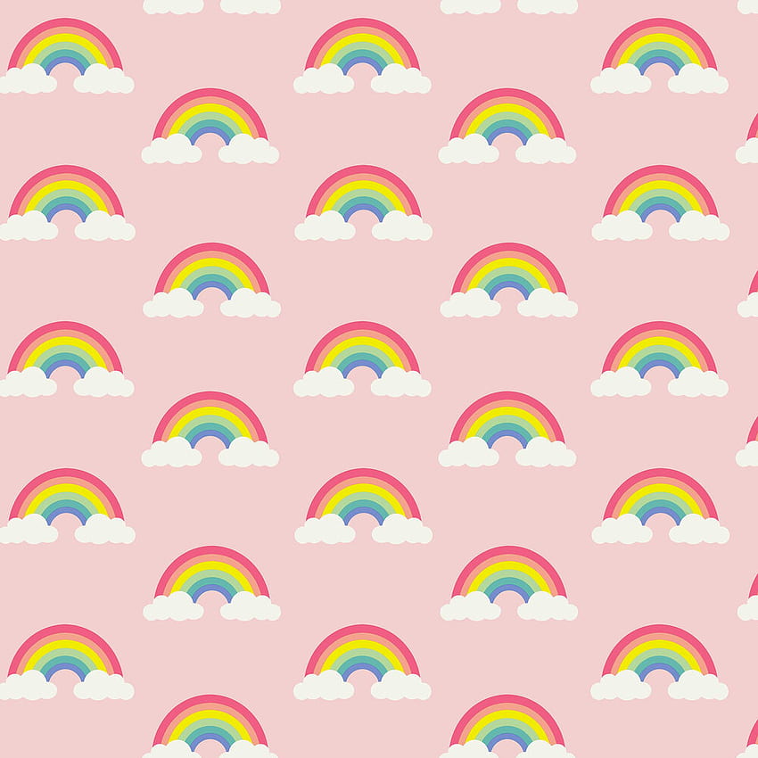 Retro Rainbow by Albany - Pink - : Direct HD phone wallpaper | Pxfuel