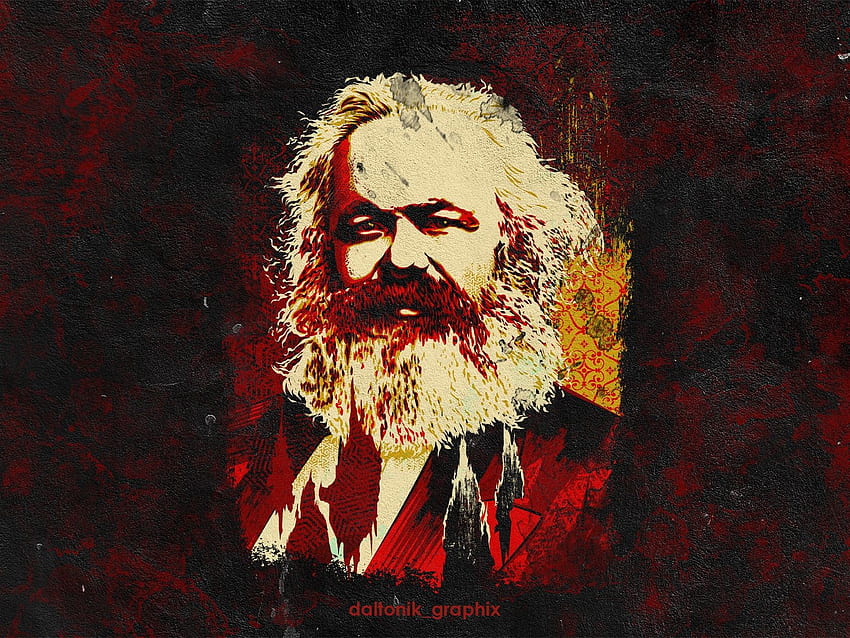 Marx par Andrew sur Dribbble, Karl Marx Fond d'écran HD
