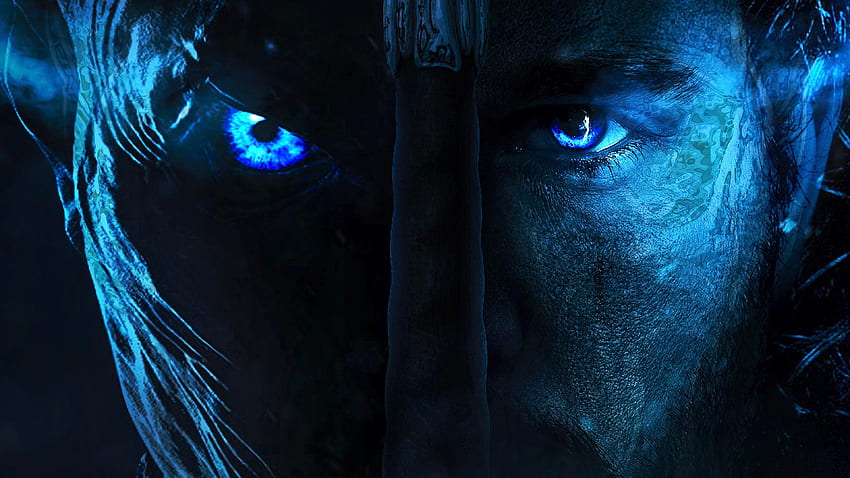 Night King dan Jon Snow Game of Thrones Ultra Wallpaper HD