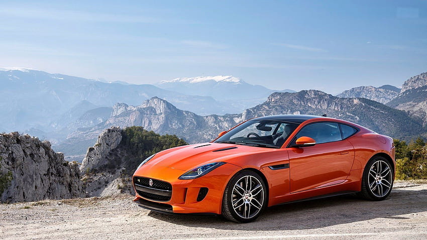 Meilleures voitures de voiture orange Jaguar F Type U, Jag Ftype Fond d'écran HD