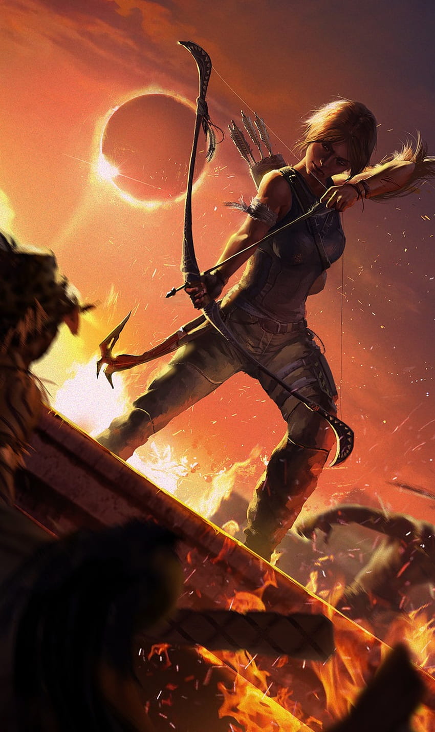 Shadow of the Tomb Raider Spiel 2018 – HD-Handy-Hintergrundbild