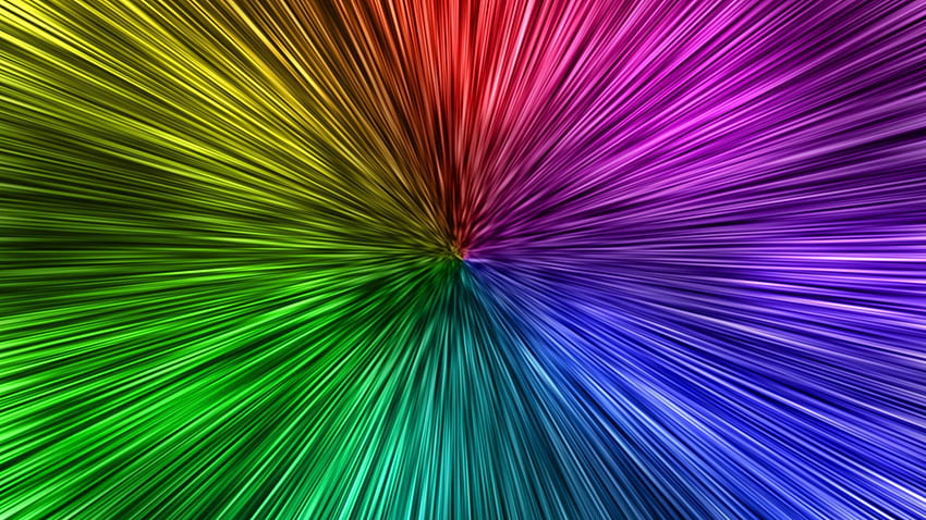 Rainbow, blue, colorful, pink, abstract, green, yellow, red, texture HD wallpaper