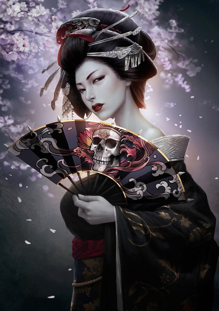 CoolVibe - Digital Art, , Inspiration, Japanese Geisha Art HD phone wallpaper